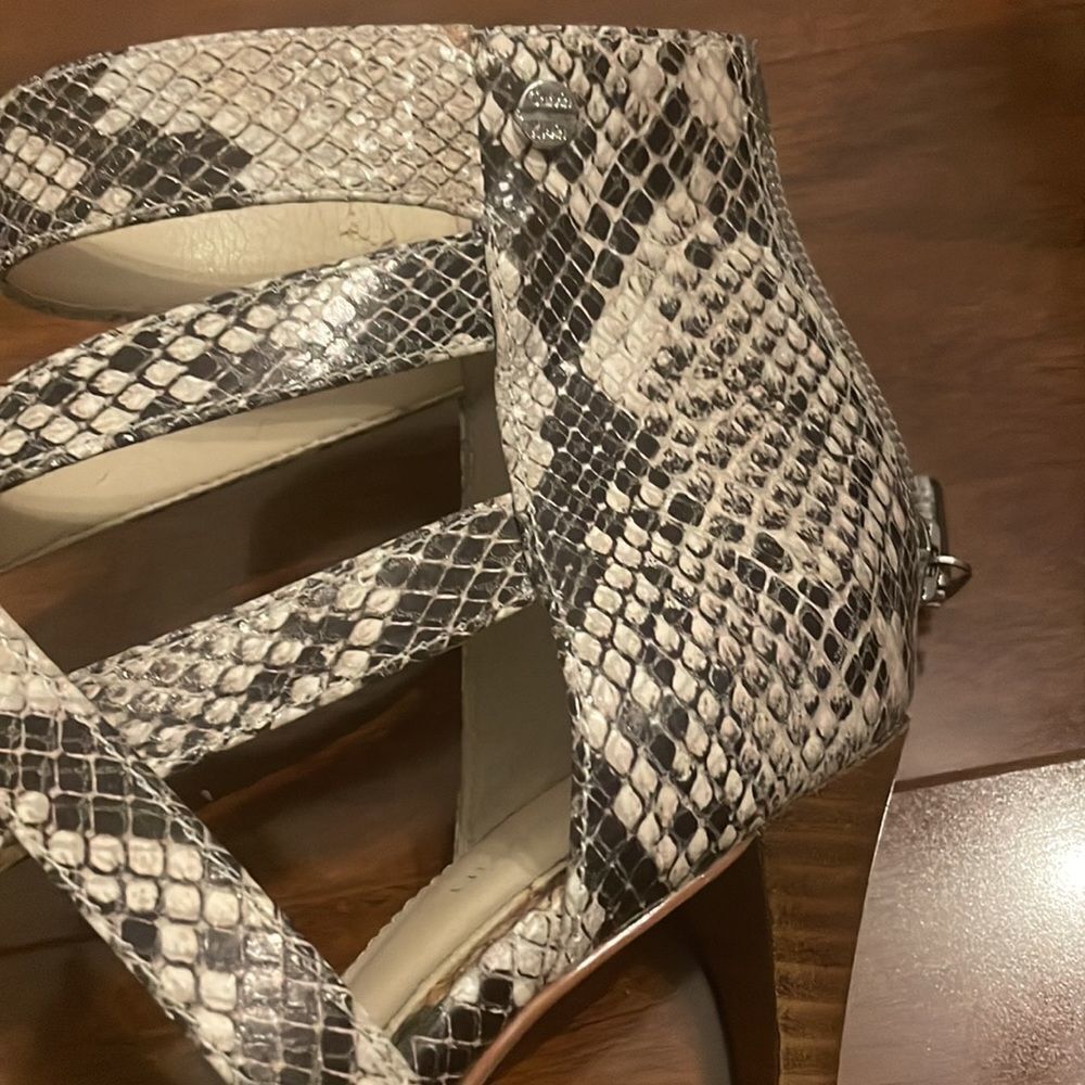 Calvin Klein Python strappy heels - Picture 13 of 15